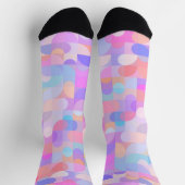 Multicologe Boho Muster Telefonring Stand Socken (Oben)