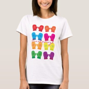 Multicologe Knitter Mitten Thunder_Cove T-Shirt