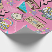 Multicolor 90s geschenkpapier (Ecke)