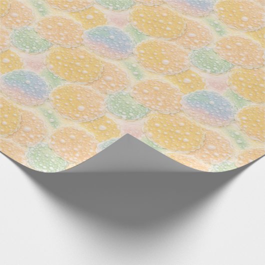 Multicolor Abstrakt Geschenkpapier (Ecke)