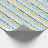 Multicolor Abstrakt gestrichen Nahtloser Hintergru Geschenkpapier (Ecke)