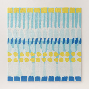 Multicolor Abstrakt gestrichen Nahtloser Hintergru Puzzle