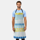 Multicolor Abstrakt gestrichen Nahtloser Hintergru Schürze (Getragen)