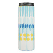 Multicolor Abstrakt gestrichen Nahtloser Hintergru Thermosbecher (Rückseite)