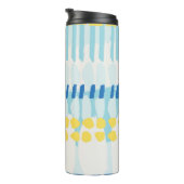 Multicolor Abstrakt gestrichen Nahtloser Hintergru Thermosbecher (Nach rechts gedreht)