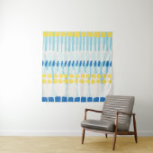 Multicolor Abstrakt gestrichen Nahtloser Hintergru Wandteppich (Beispiel)