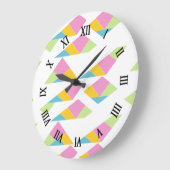 Multicolor abstrakt große wanduhr (Winkel)