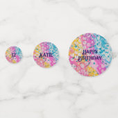 Multicolor-Abstrakt Konfetti (Rückseiten)