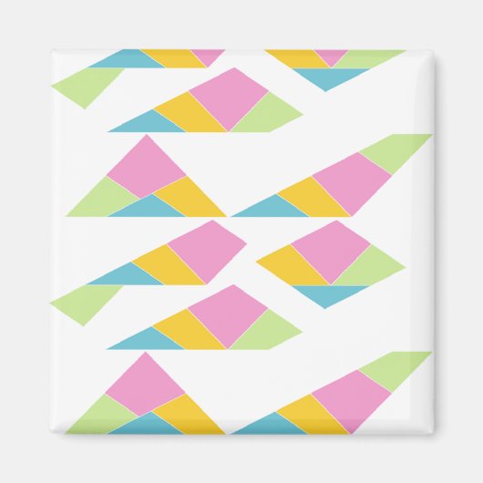Multicolor abstrakt magnet (Vorne)
