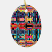 Multicolor Abstrakt Ornament (Hinten)