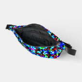 Multicolor-Abstrakt-Pixel-Muster Bauchtasche (Offen)