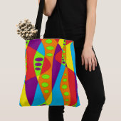 Multicolor Abstrakt Tasche (Von Nahem)