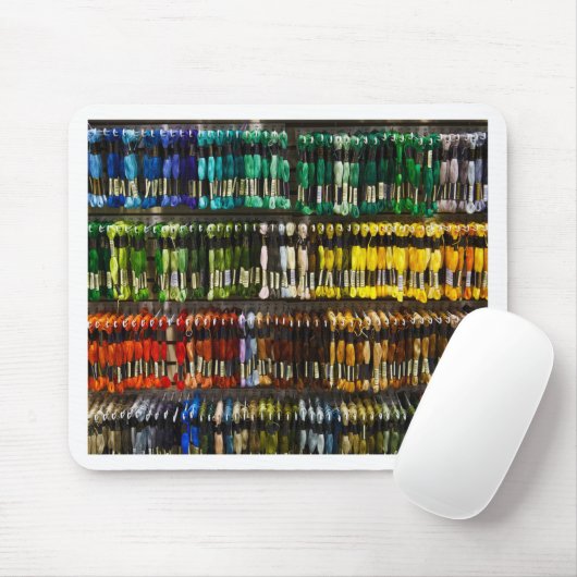 Multicolor Abstrakt Weave Mousepad (Mit Mouse)