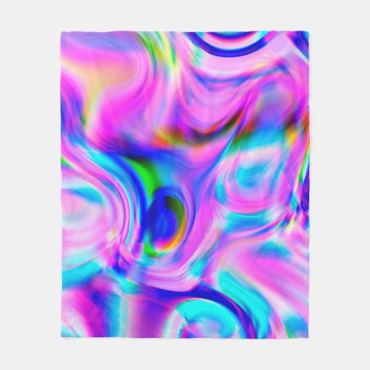 Multicolor abstrakter Hintergrund. Farbiges Muster Fleecedecke (Vorderseite)