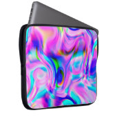 Multicolor abstrakter Hintergrund. Farbiges Muster Laptopschutzhülle (Vorne Rechts)