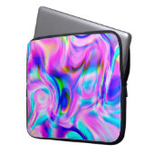 Multicolor abstrakter Hintergrund. Farbiges Muster Laptopschutzhülle (Vorderseite Links)