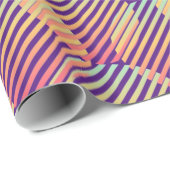 Multicolor-Abstrakter Kreis Geschenkpapier (Rolleneckpunkt)