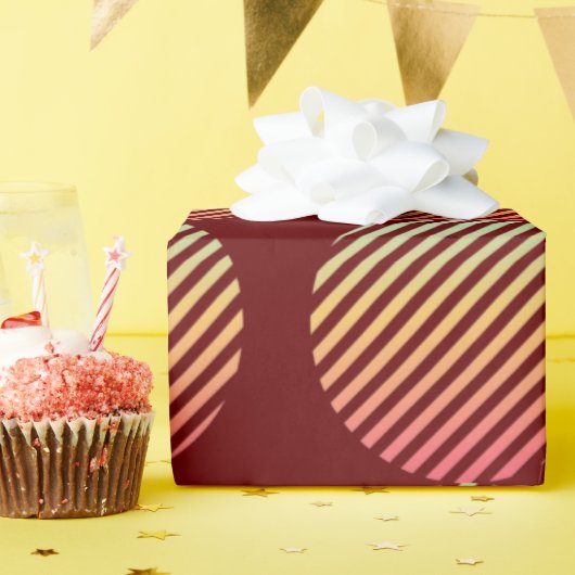Multicolor-Abstrakter Kreis Geschenkpapier (Geburtstagsparty)