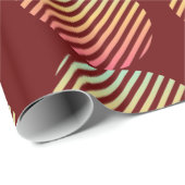 Multicolor-Abstrakter Kreis Geschenkpapier (Rolleneckpunkt)