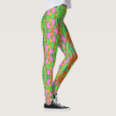 Multicolor-abstraktes Muster "Ratti_Creative_Arts" Leggings (Rechts)