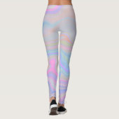 Multicolor Agate Layers Leggings (Rückseite)