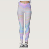 Multicolor Agate Layers Leggings (Vorderseite)