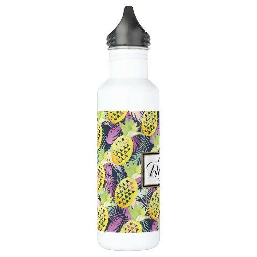 Multicolor-Ananas Edelstahlflasche (Links)