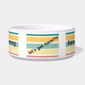 Multicolor, Badestrasse als Trinket Napf (Rechts)