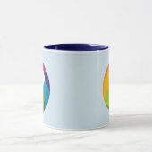 Multicolor Beach Ball Tasse (Zentrum)