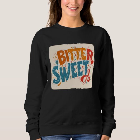 Multicolor Bitter Sweet Costume Sweatshirt (Vorderseite)