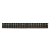 Multicolor Black History Month Geography Ribbon Satinband (Vorderseite)
