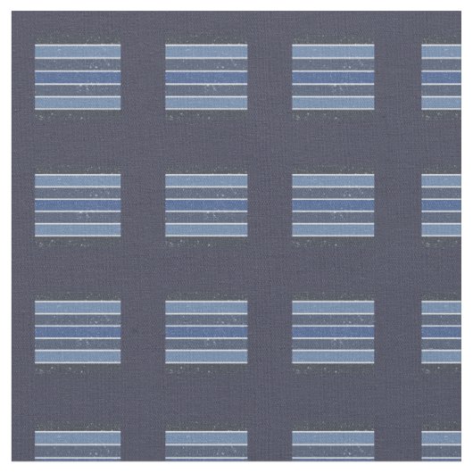Multicolor Blue Stripe Stoff (Nahaufnahme)