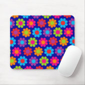 Multicolor-Blume-Power Mousepad (Mit Mouse)