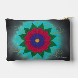 Multicolor-Blume Zubehörtasche