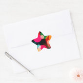 Multicolor Bokeh Party Sticker (Umschlag)
