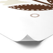 Multicolor Bouquets: Handgezeichnet Poster (Ecke)