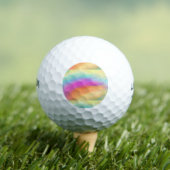 Multicolor Bright Golf Ball (Insitu T-Shirt)