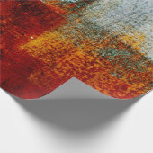 Multicolor brush strokes in oil structure. Grunge Geschenkpapier (Ecke)