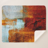 Multicolor brush strokes in oil structure. Grunge Sherpadecke (Vorderseite (Horizontal))