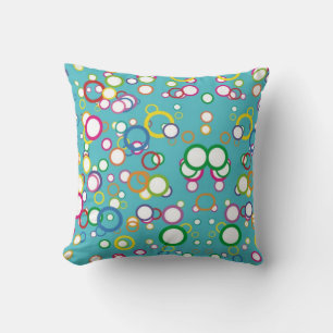 Multicolor Bubbles American MoJo Pillows Kissen