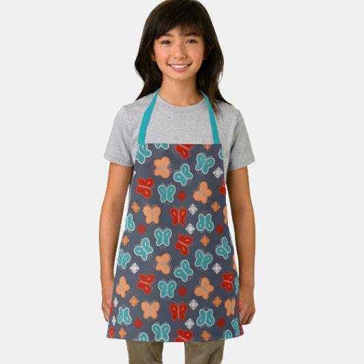 Multicolor Butterfly Schürze (Insitu)