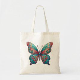 Multicolor Butterfly Tragetasche