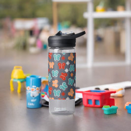 Multicolor Butterfly Trinkflasche
