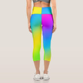 Multicolor Capri Leggings (Rückseite)