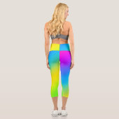 Multicolor Capri Leggings (Rückseite)