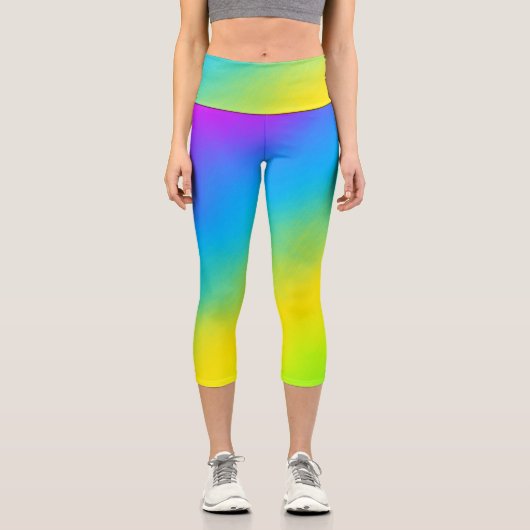 Multicolor Capri Leggings (Vorderseite)