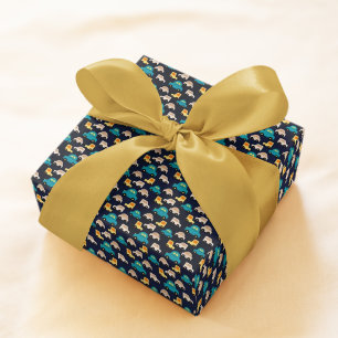 Multicolor Cars Cartoon Geschenkpapier