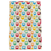 Multicolor-Cartoon-Scheckbeutel Mittlere Geschenktüte (Vorderseite)