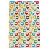 Multicolor-Cartoon-Scheckbeutel Mittlere Geschenktüte (Rückseite)