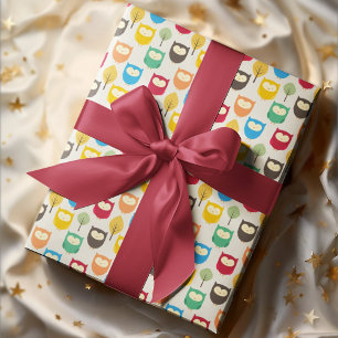 Multicolor-Cartoon-Wrapping-Papier Geschenkpapier
